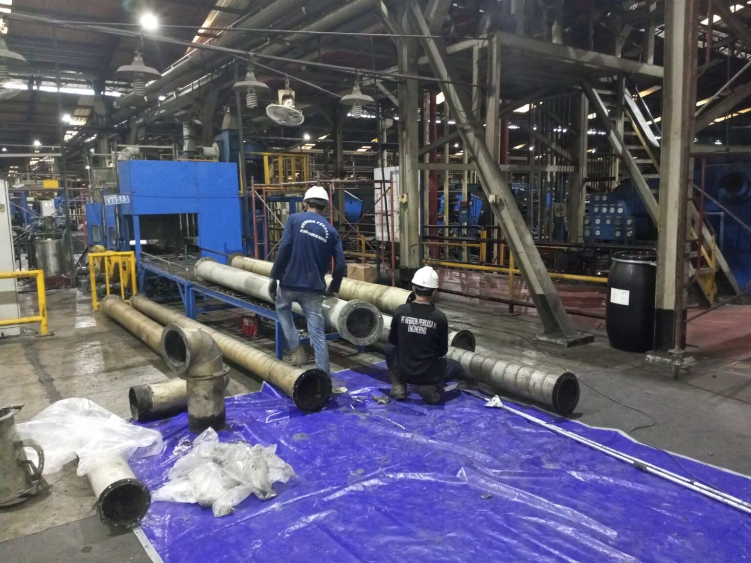 JASA CLEANING DUCTING DAN DUST COLLECTOR PT. Hebron Perkasa Mandiri