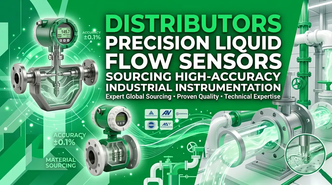 Distributors Precision Liquid Flow Sensors: Sourcing High-Accuracy Industrial Instrumentation