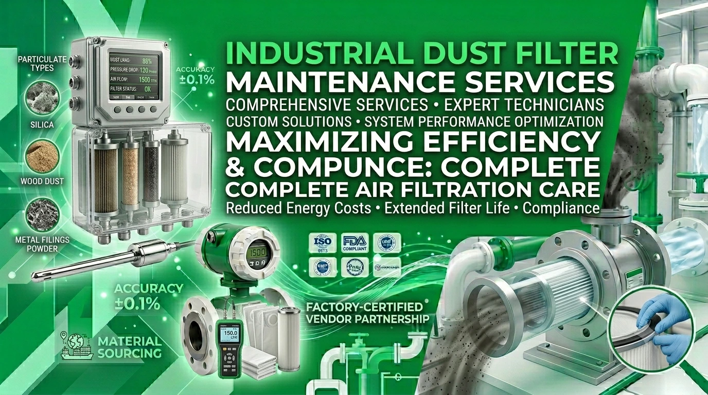 industrial dust filter maintenance services